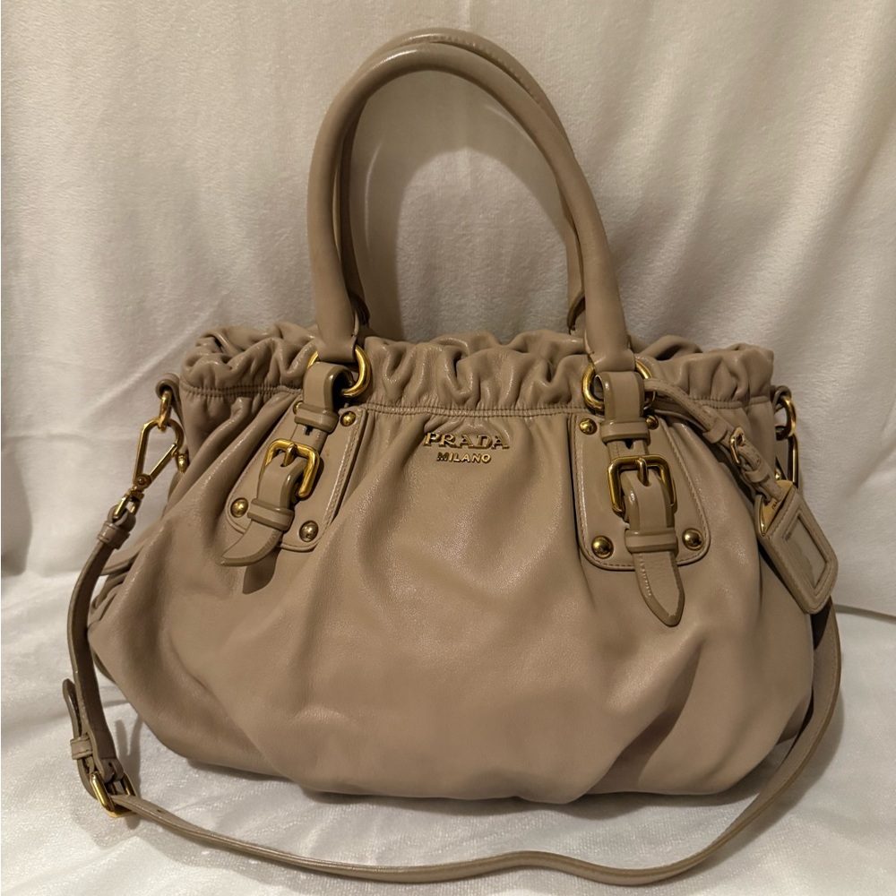 Authentic Prada Napa Leather Bag
